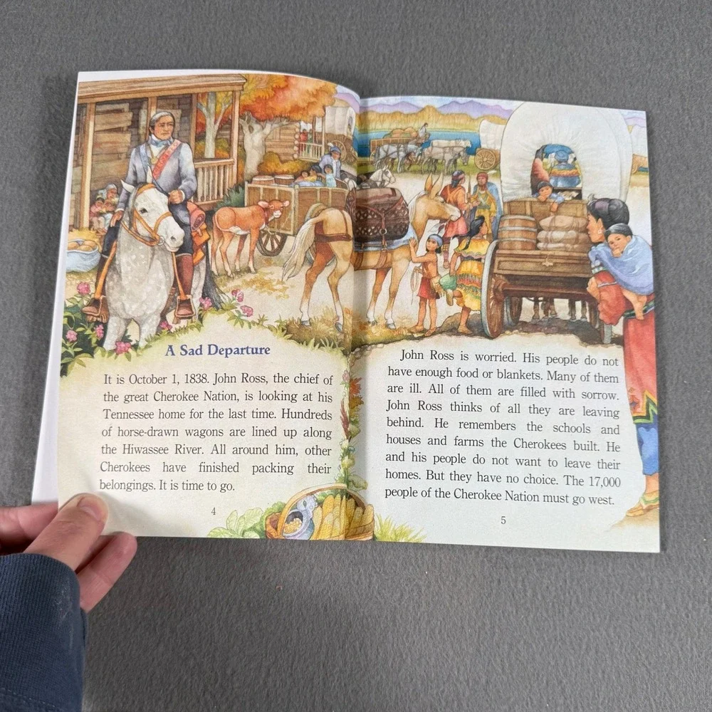 Native American History Kids Book Lot | Trail‎ of Tears | Cherokee | Shoshone